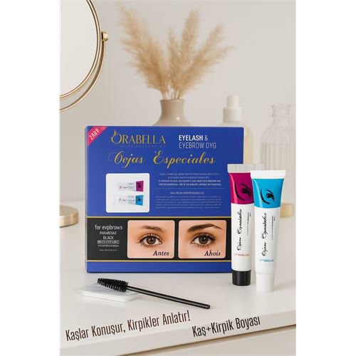 Siyah Kaş ve Kirpik Boyası Profesyonel Orabella Siyah Kaş ve Kirpik Boyası Profesyonel Orabella