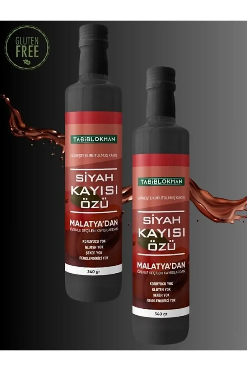 Siyah Kayısı Özü 340 Gr 2 ADET