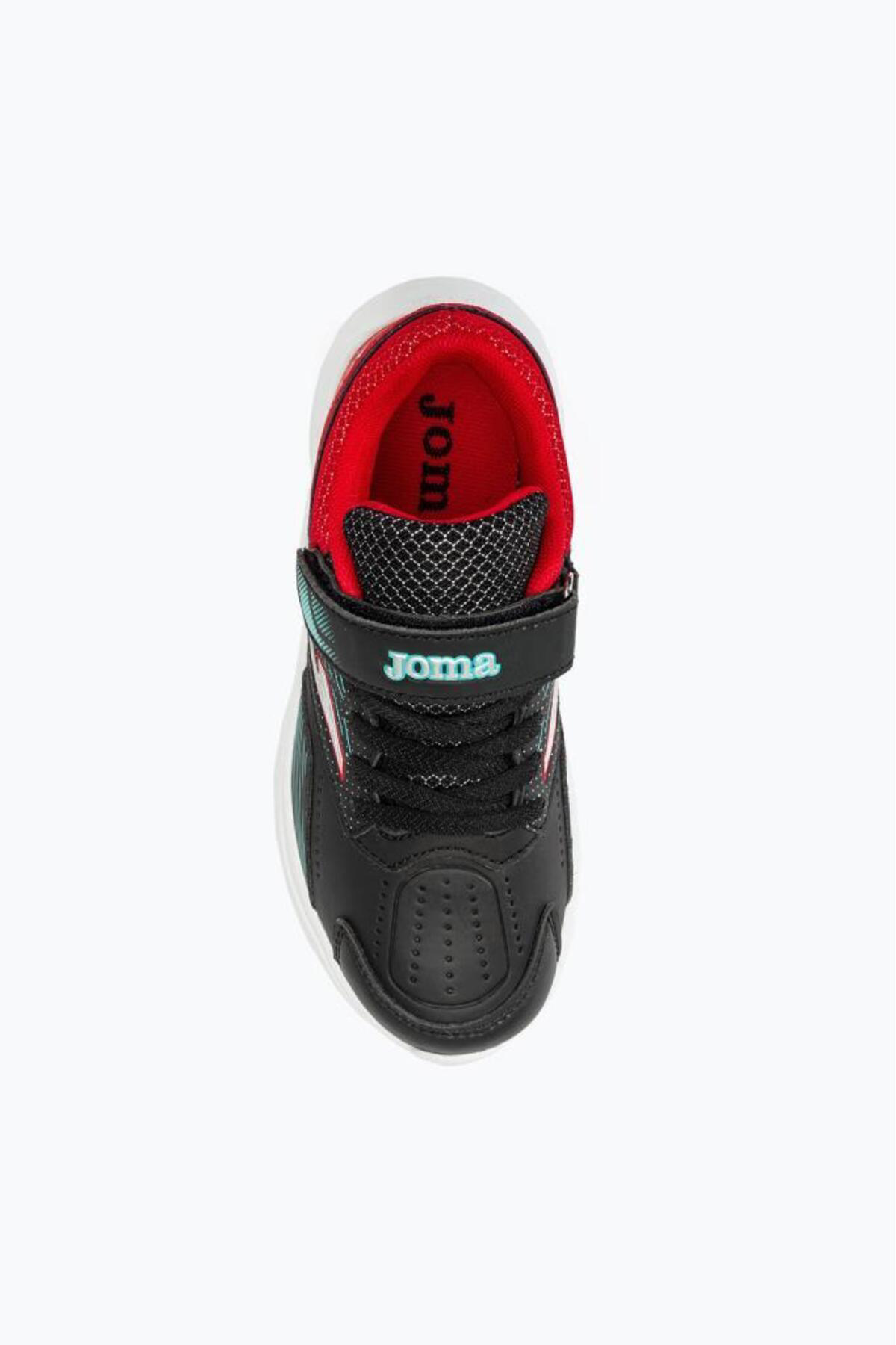 Joma Siyah Kırmızı Erkek Salon Ayakkabı