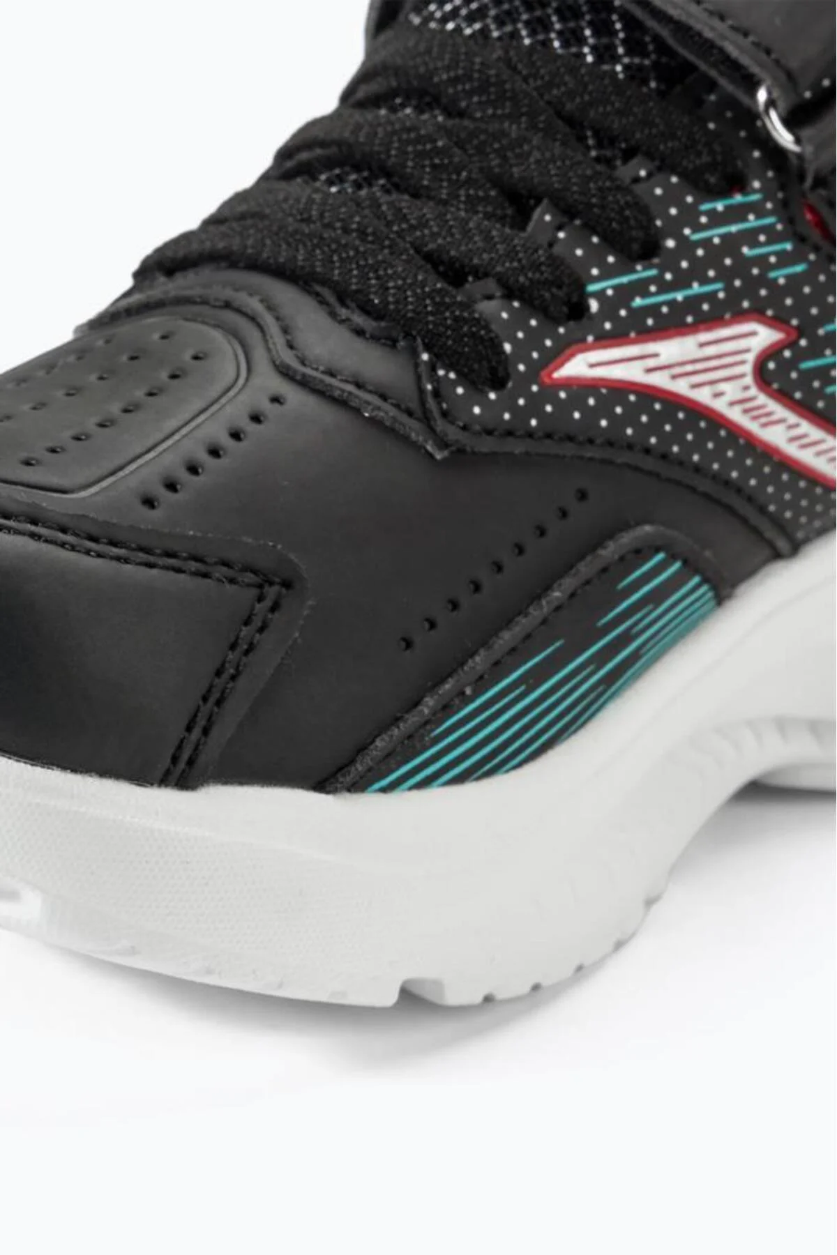 Siyah Kırmızı Erkek Salon Ayakkabı