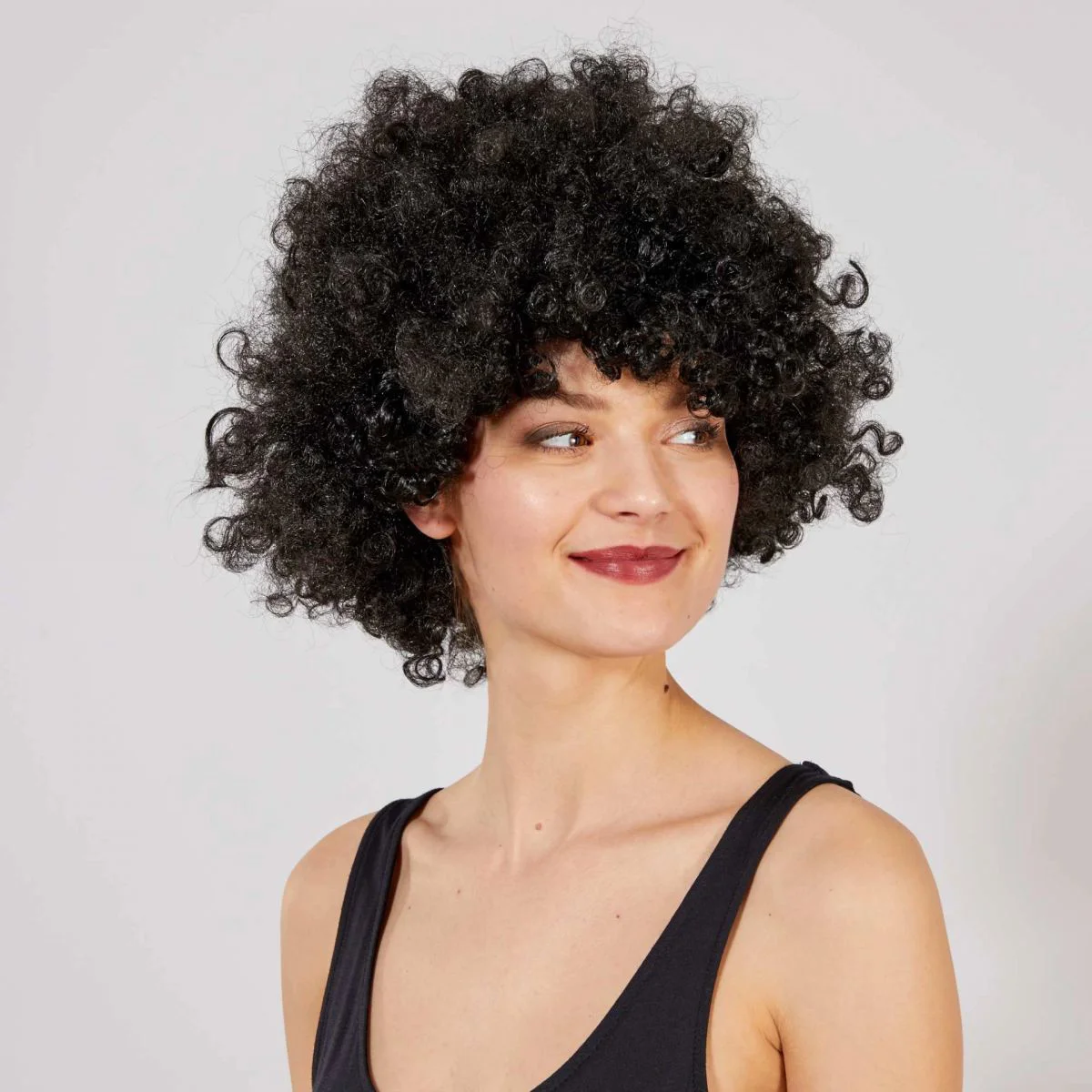 Siyah Kıvırcık Afro Bonus Peruk - 120 gr Tam Uyumlu Doğal Saç Fiyatı, Yorumları ve Özellikleri