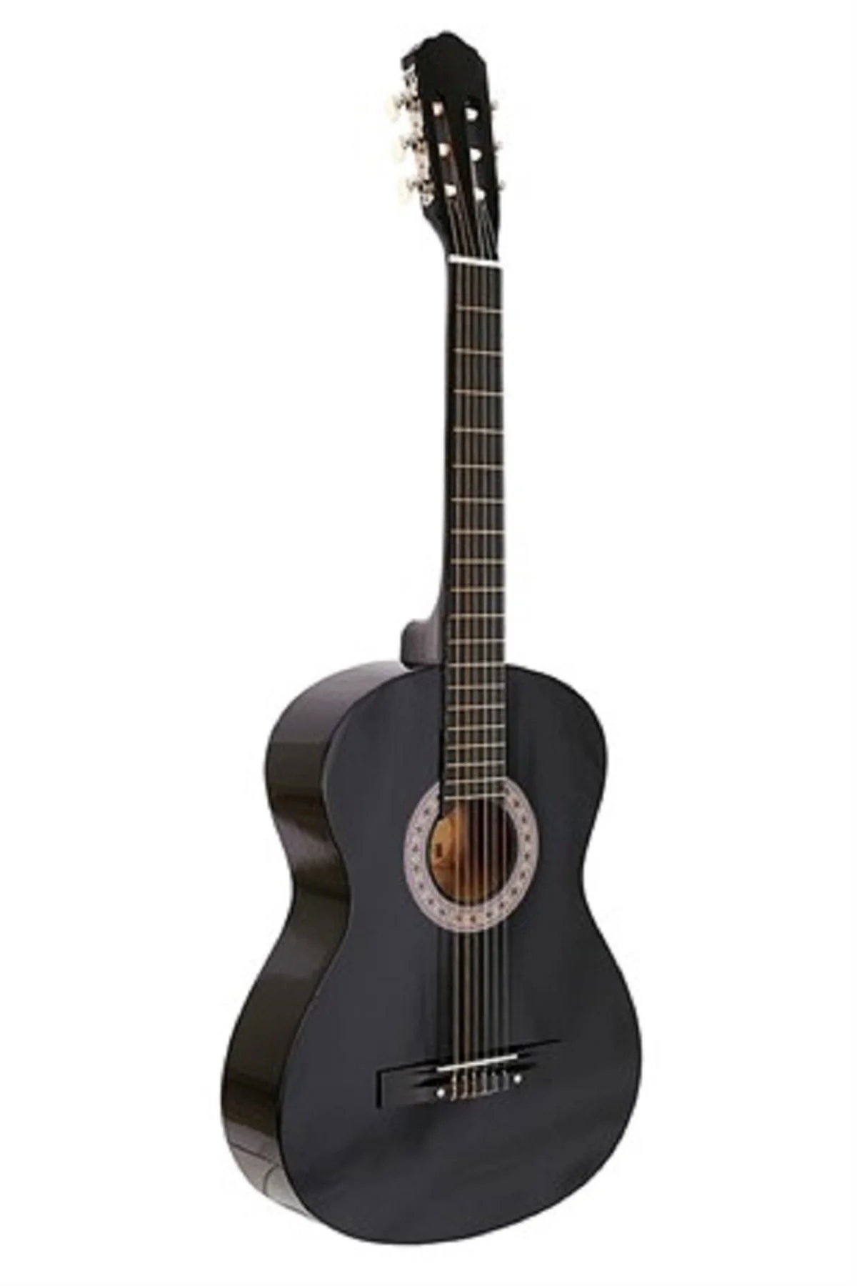 Siyah Klasik Gitar Tam Boy Kılıflı Pena Dahil