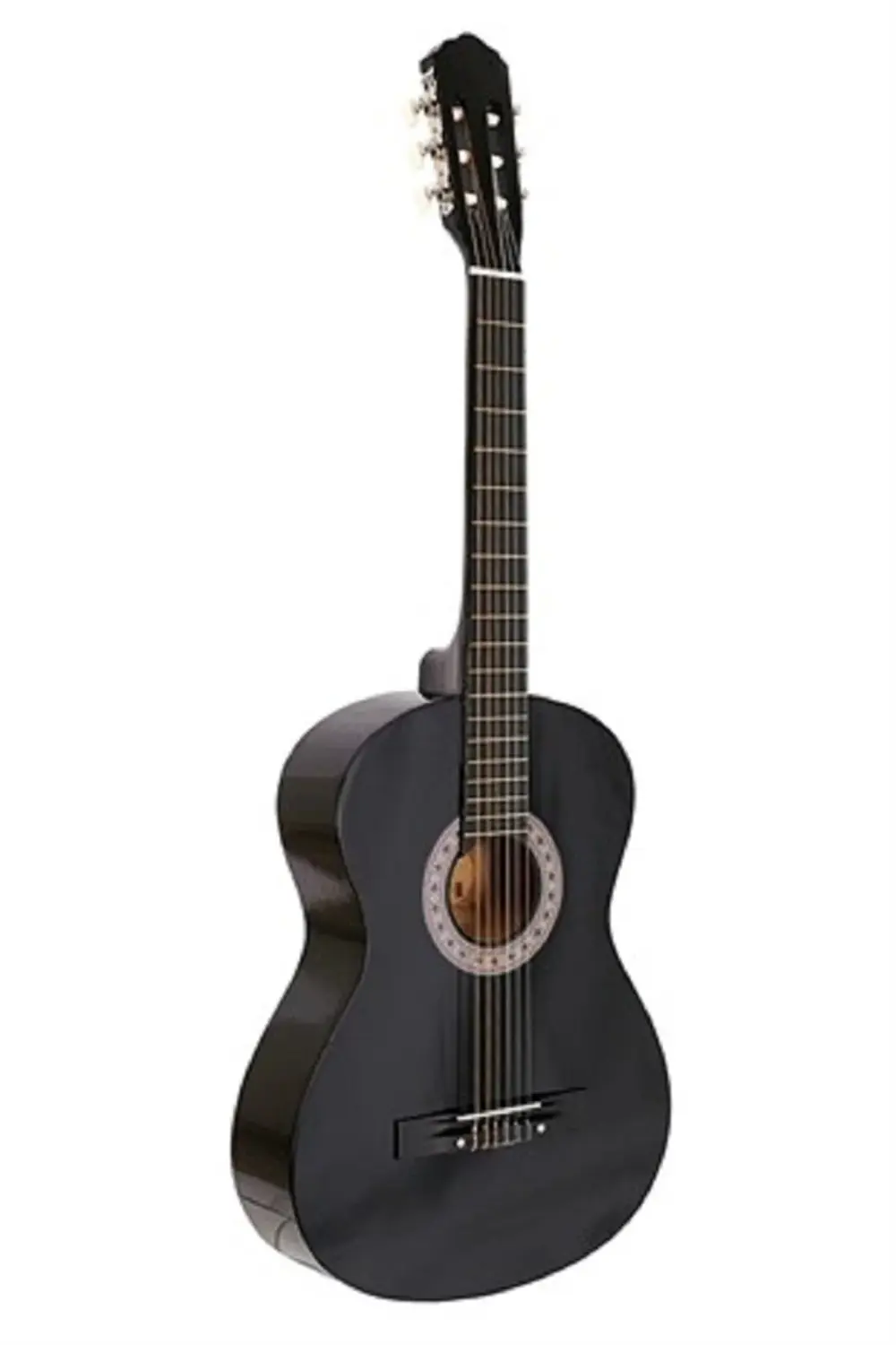 Siyah Klasik Gitar Tam Boy Kılıflı Pena Dahil