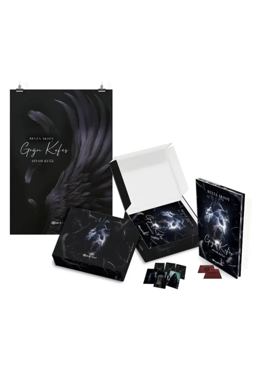 Siyah Kuğu 3 Göğü Kafes (Kutulu Set) / Beyza Aksoy / / 9786254147