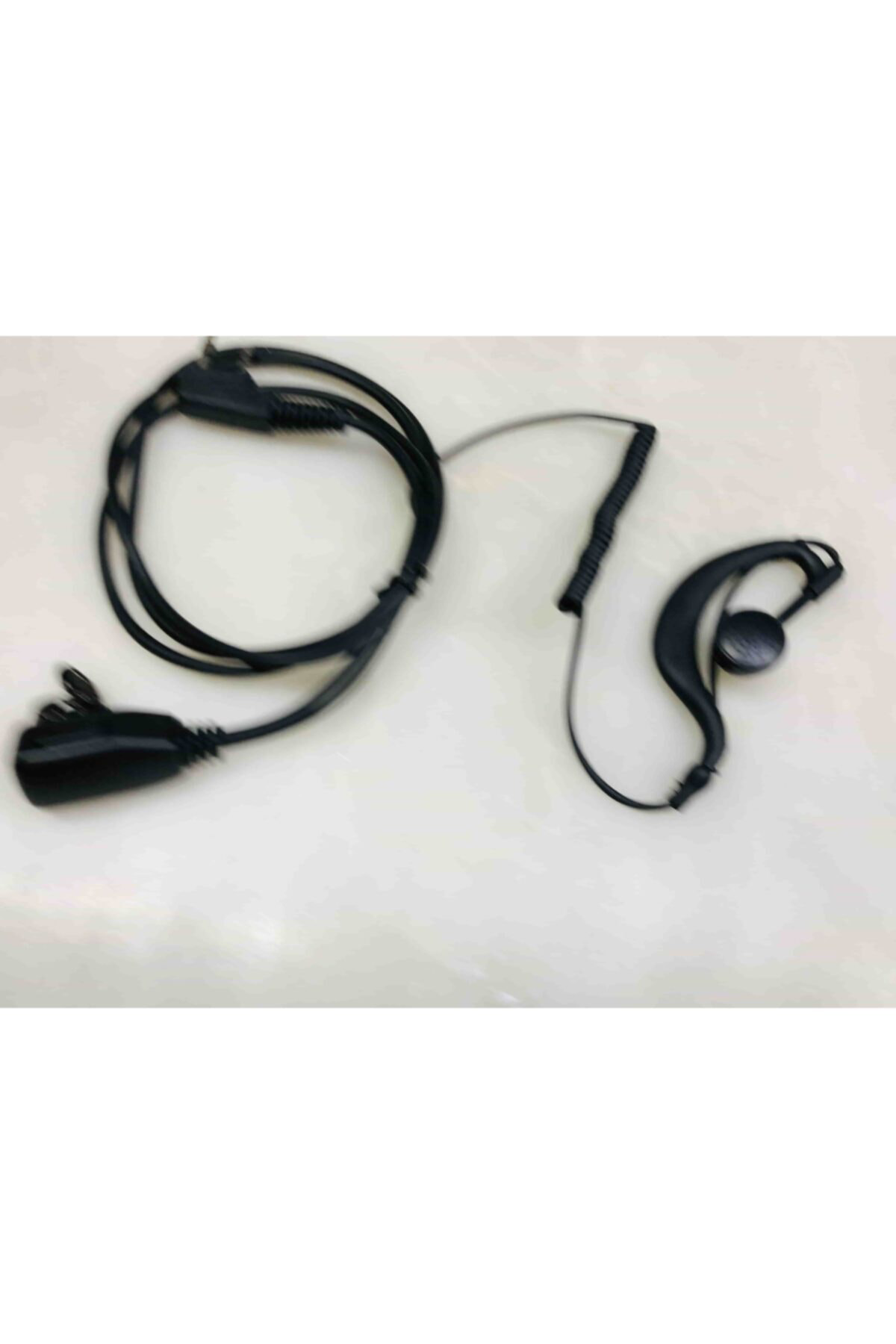 Siyah Kulakiçi Kablolu El Telsiz Kulaklığı Baofeng Gyq Tyt Qyt Re