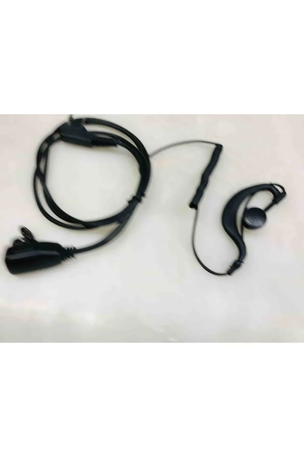 Siyah Kulakiçi Kablolu El Telsiz Kulaklığı Baofeng Gyq Tyt Qyt Re