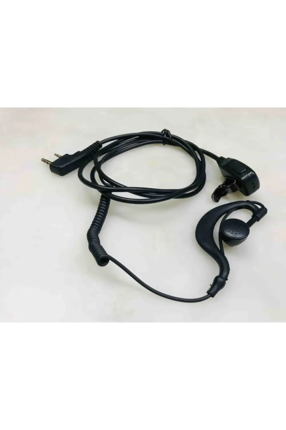 Siyah Kulakiçi Kablolu El Telsiz Kulaklığı Baofeng Gyq Tyt Qyt Re