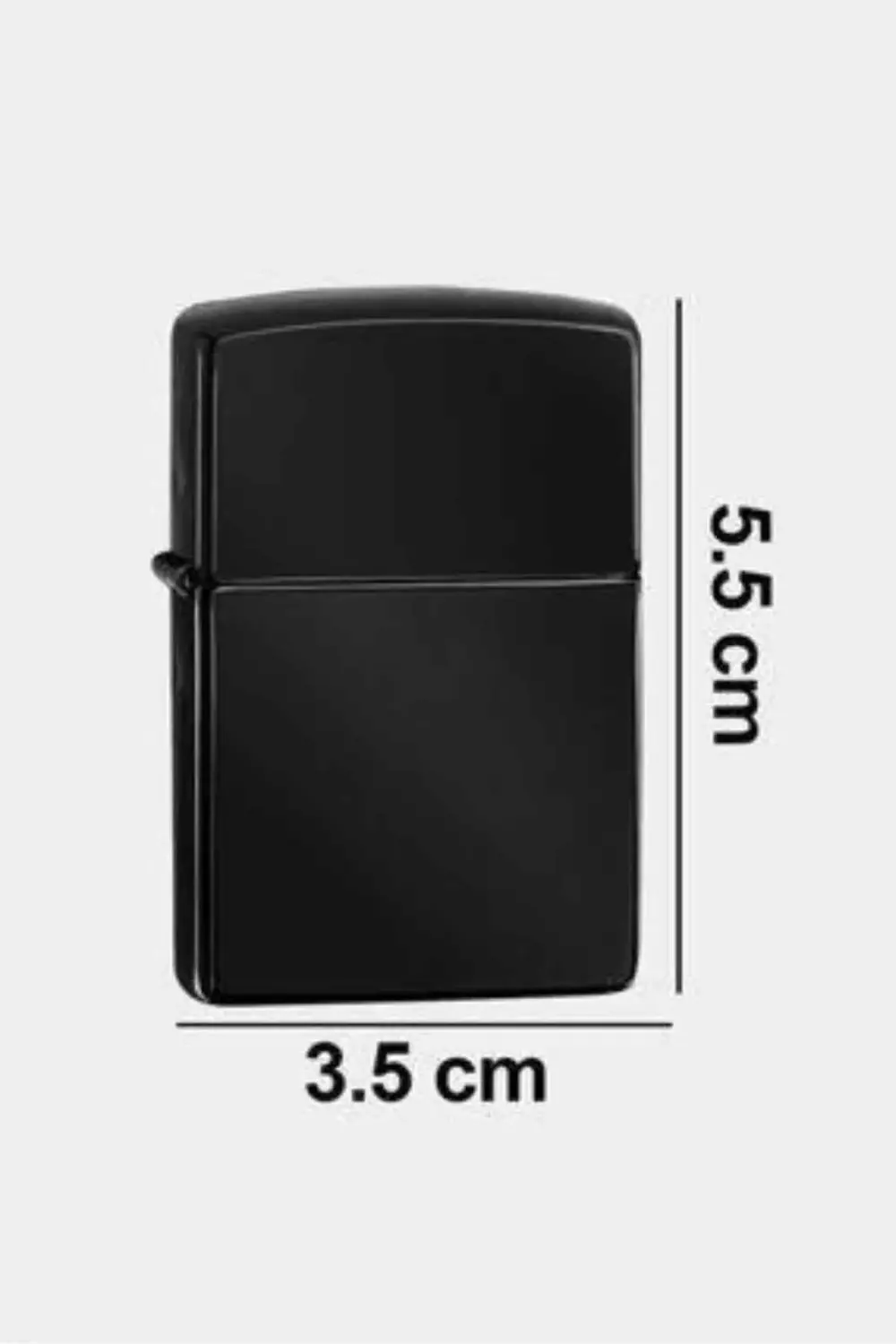 Siyah Kutulu Metal Çakmak Benzinli Hediyelik Eşya