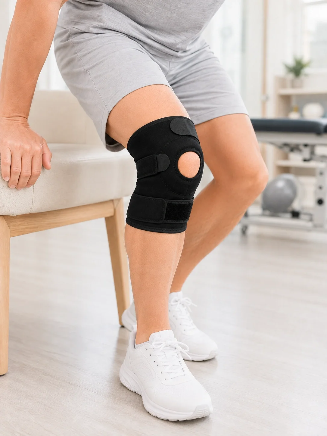 Siyah Ligamentli Dizlik Cırtlı Ayarlanabilir Kısa Diz Destekleyici Fiyatı, Yorumları ve Özellikleri