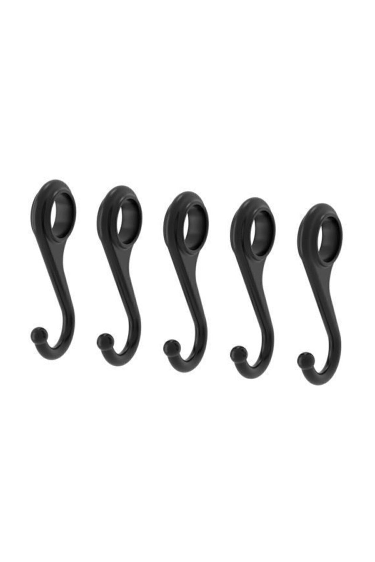 Mien Siyah Metal Mutfak,Banyo Askısı,Çok Amaçlı Askı Ferforje Metal As