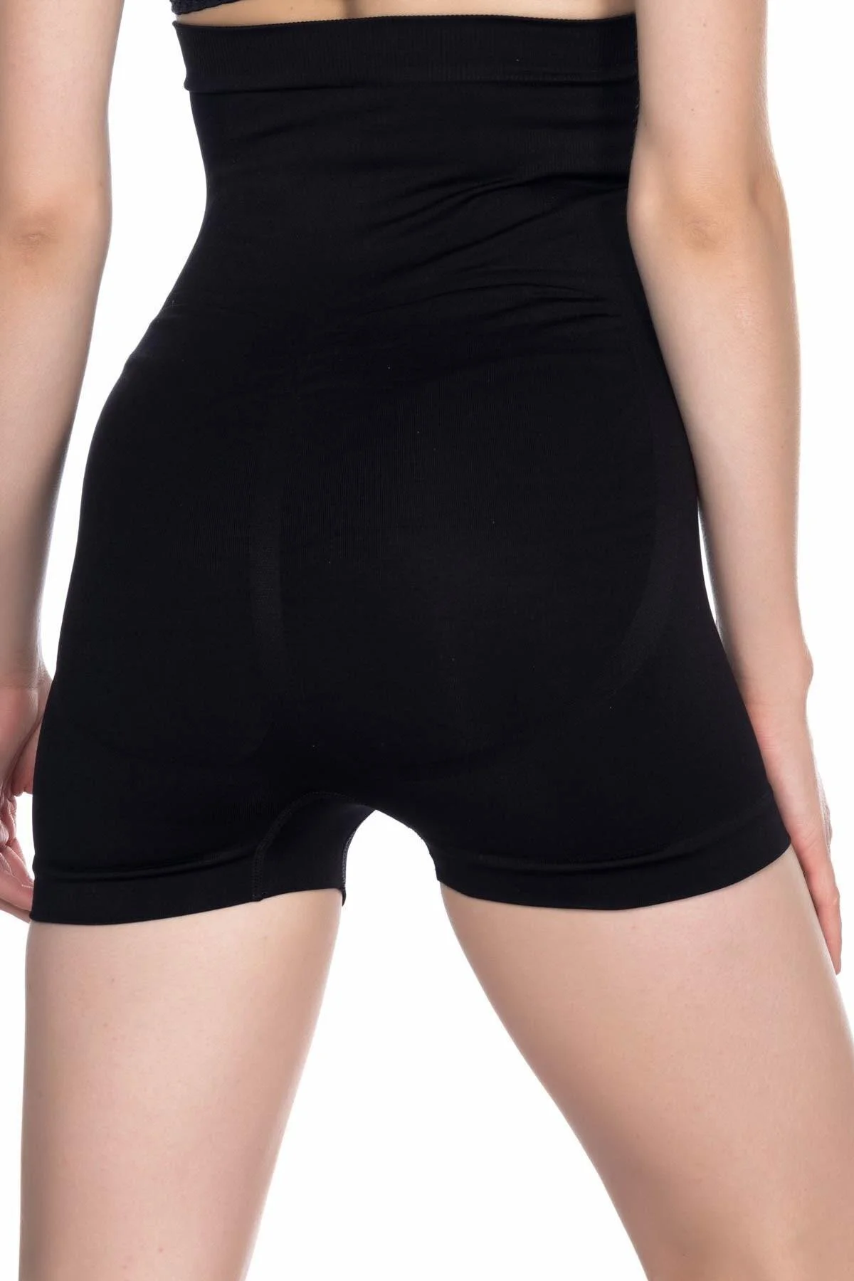 SİYAH MI 2047 Yüksek Bel Boxer Korse