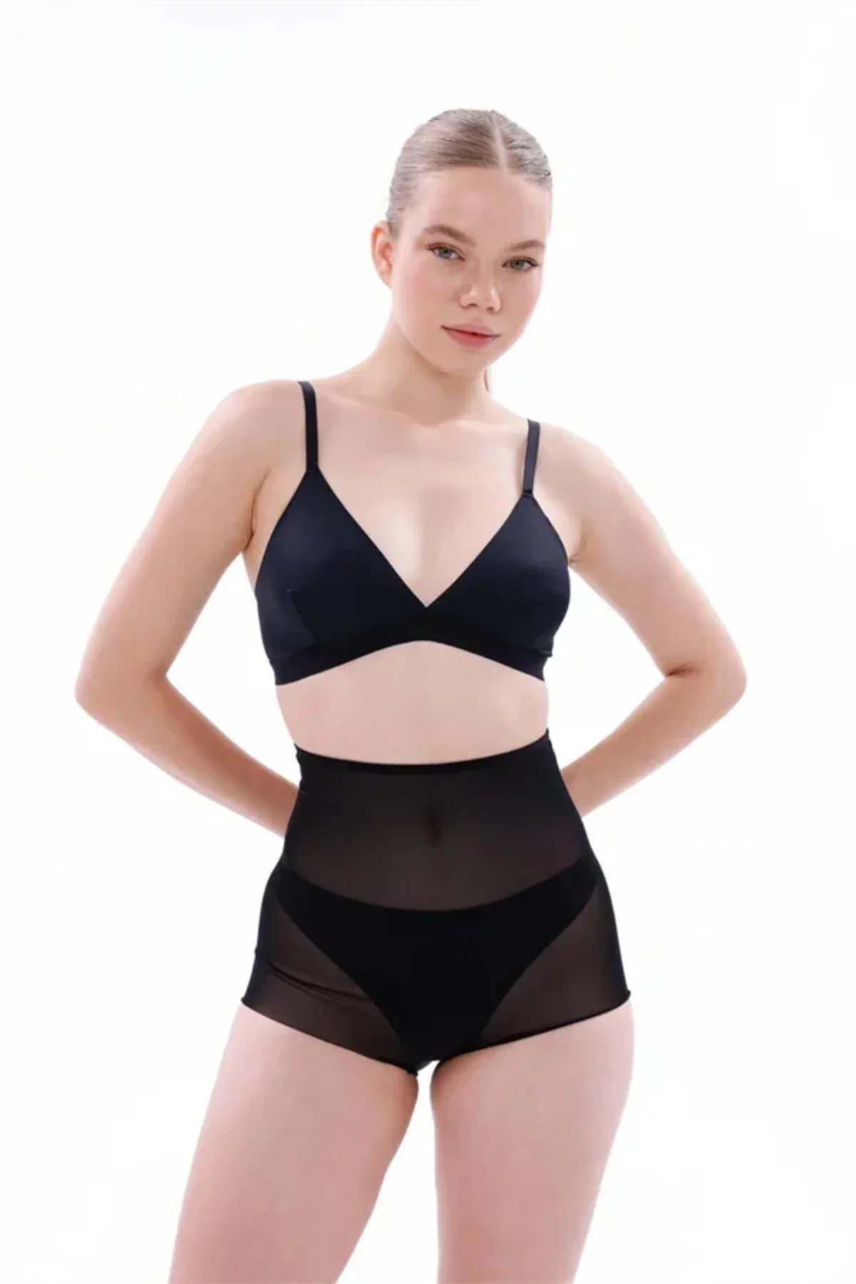 Siyah MI 2706 Lazer Tül Toparlayıcı Slip Hayalet Külot Korse Fiyatı, Yorumları ve Özellikleri