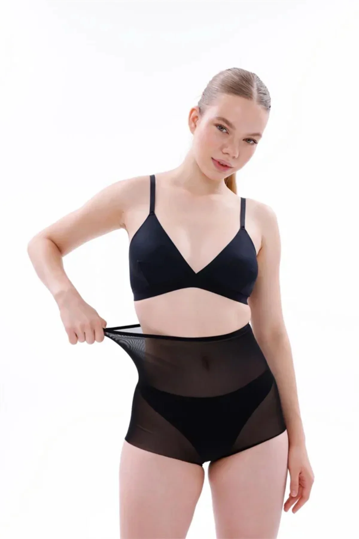 Siyah MI 2706 Lazer Tül Toparlayıcı Slip Hayalet Külot Korse Fiyatı, Yorumları ve Özellikleri