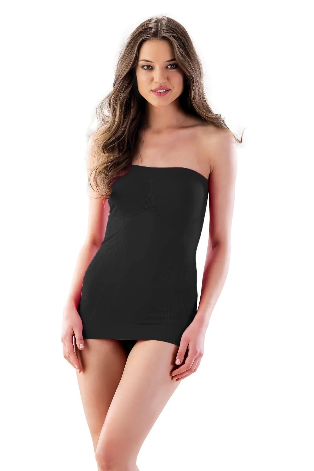 SİYAH MI 5005 Soft Desenli Straplez Atlet SİYAH MI 5005 Soft Desenli Straplez Atlet