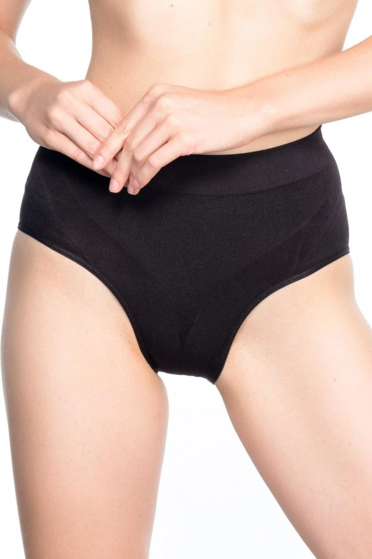 SİYAH MI 7025 Düşük Bel Slip Korse