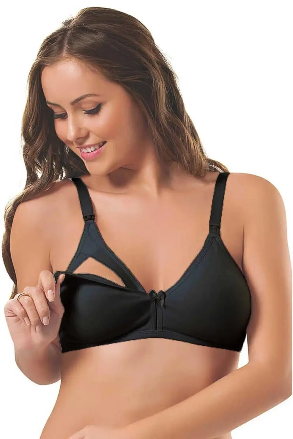 Siyah Mı Emay 116 C Hamile Emzirme Sütyen