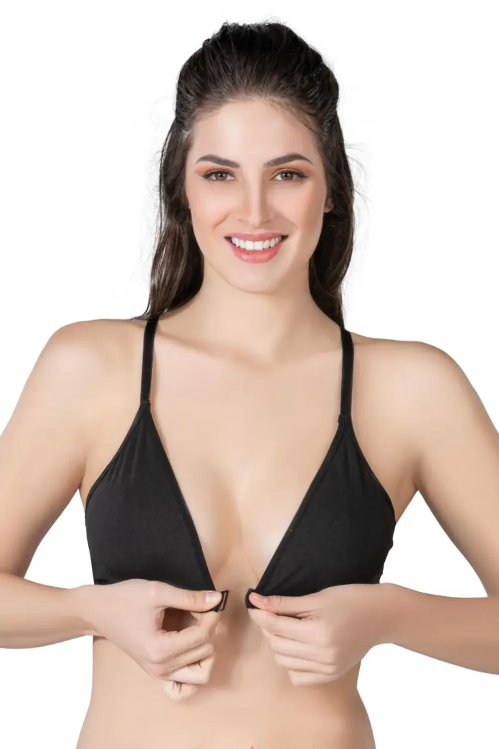 Pilelistore Siyah Mı Emay 1416 Modal Cotton Önden Açmalı Sporcu Sütyen Pilelistore Siyah Mı Emay 1416 Modal Cotton Önden Açmalı Sporcu Sütyen