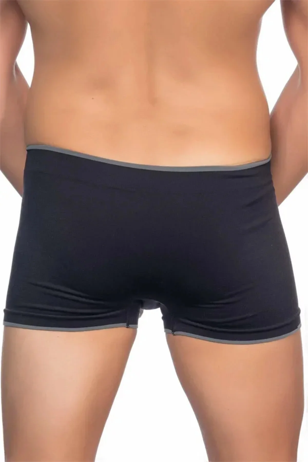 Siyah MI Emay 2103 Soft Erkek Boxer