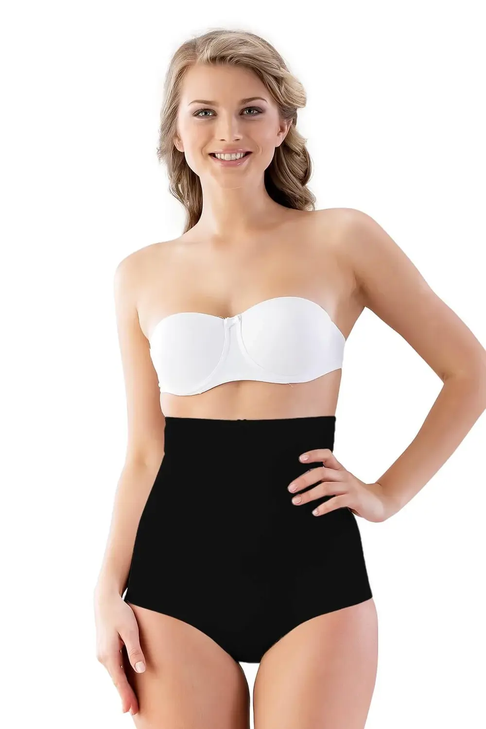 Siyah Mı Emay 2813 Yüksek Bel Slip Lazer Korse