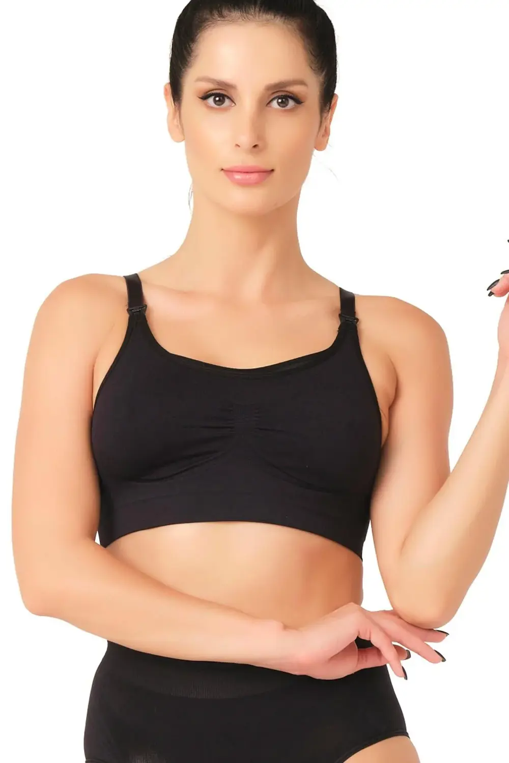 Pilelistore Siyah Mı Emay 5320 Agraflı Emzirme Sütyen