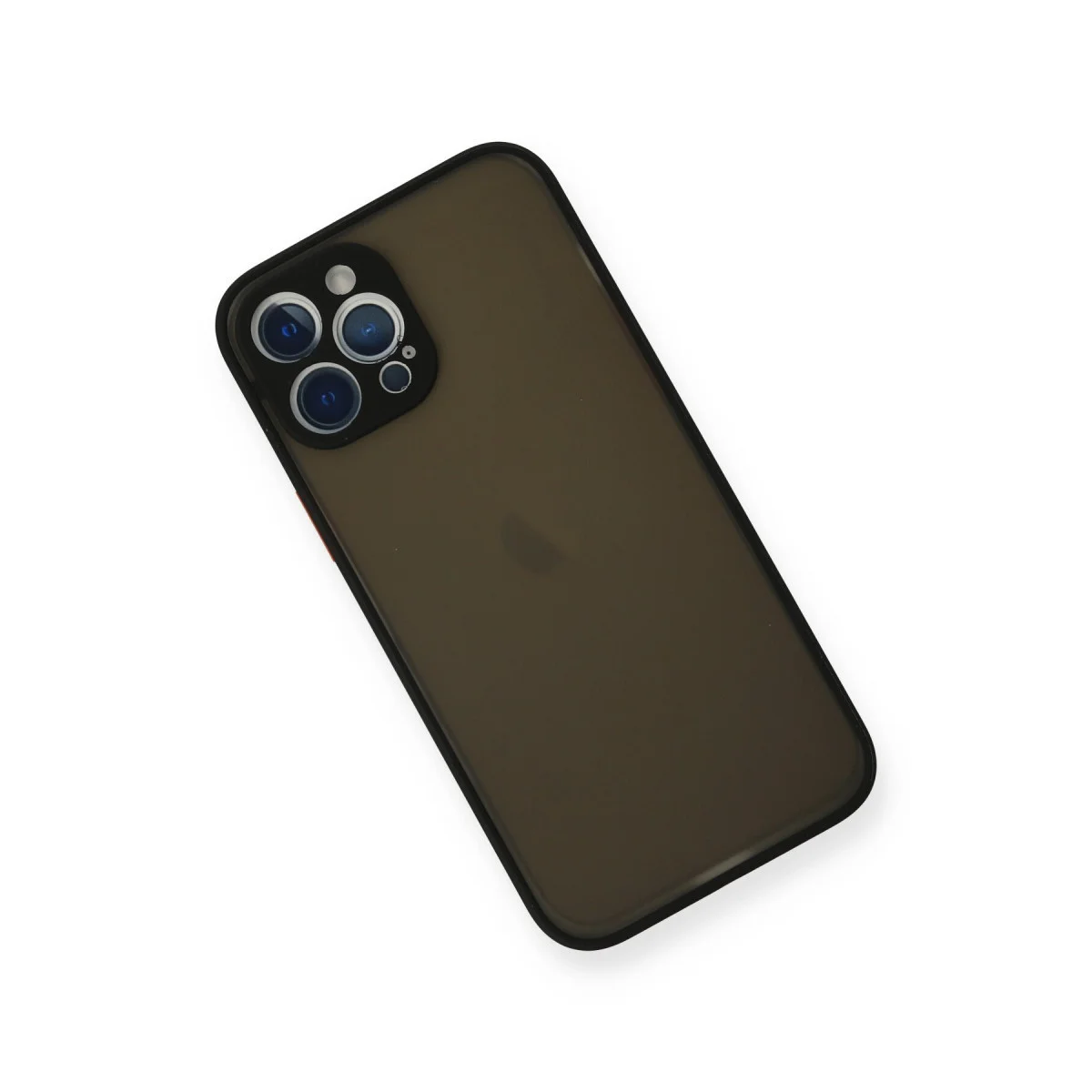 Siyah Montreal Silikon Kılıf iPhone 12 Pro – Yüksek Koruma ve Şık Tasarım