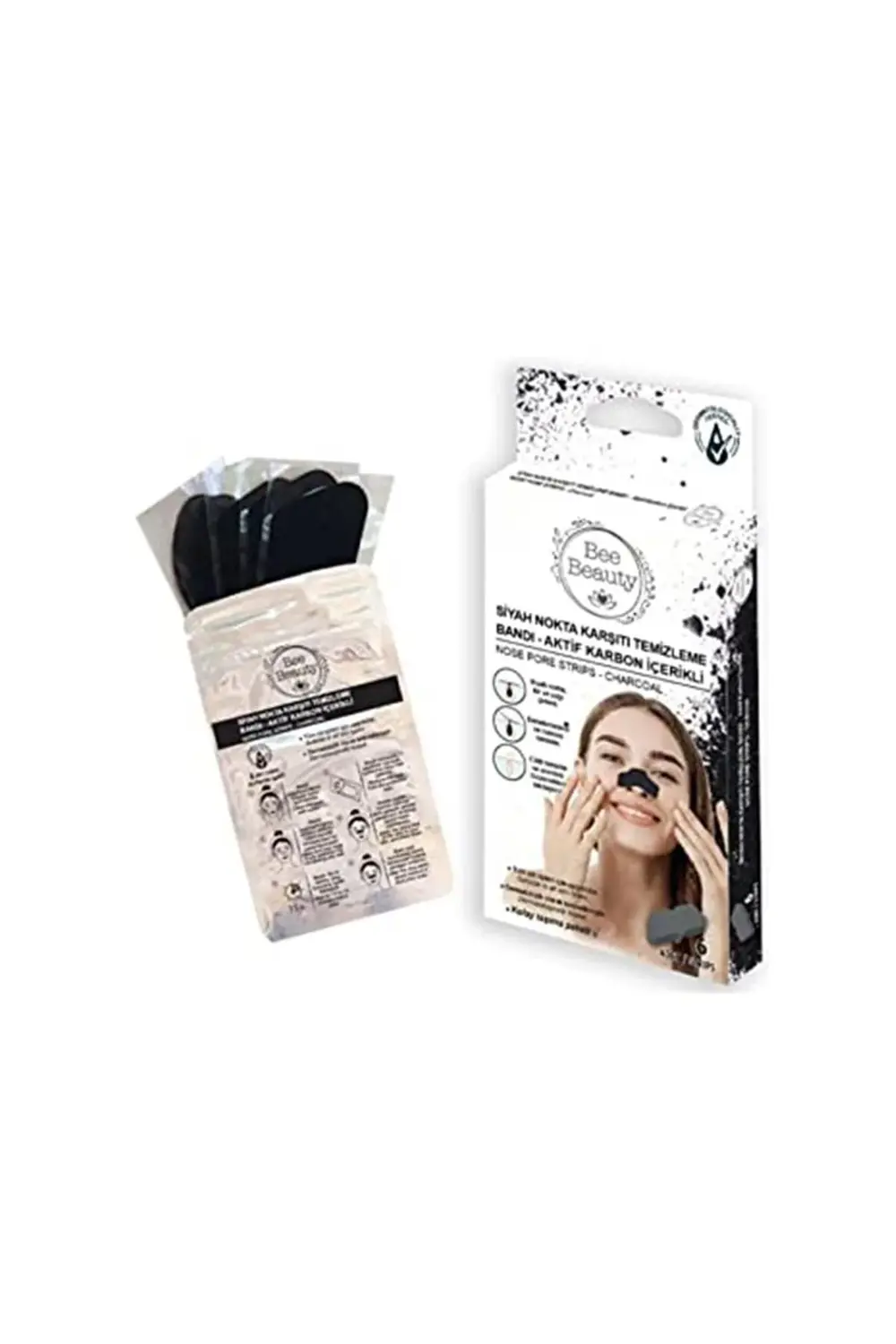 Siyah Nokta Karşıtı Temizleme Bandı Aktif Karbon Içerikli - Nose