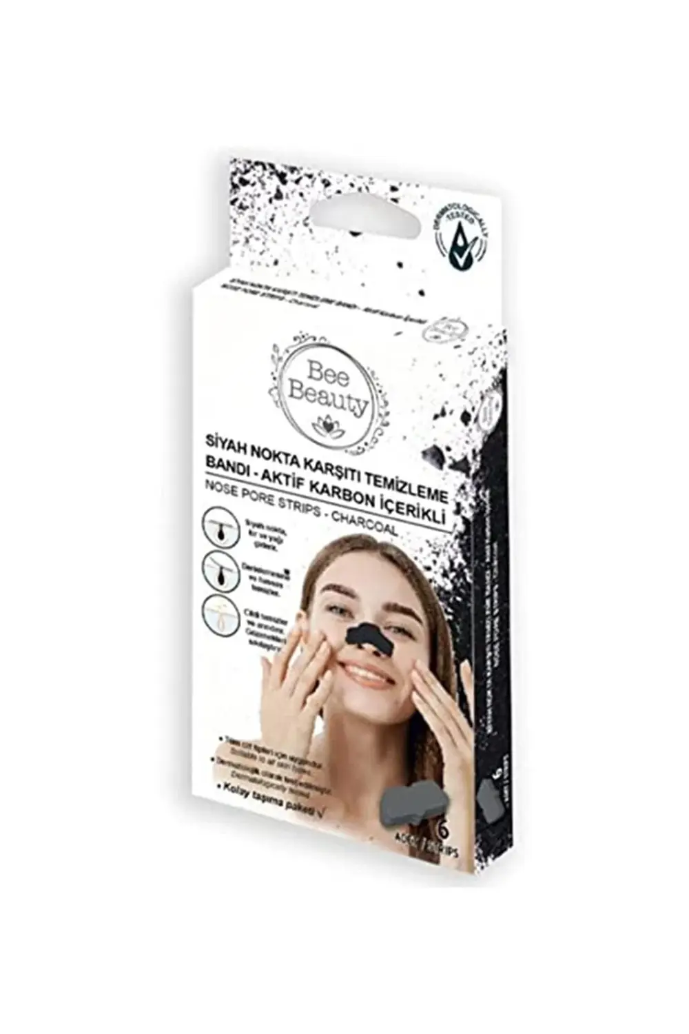 Siyah Nokta Karşıtı Temizleme Bandı Aktif Karbon Içerikli - Nose