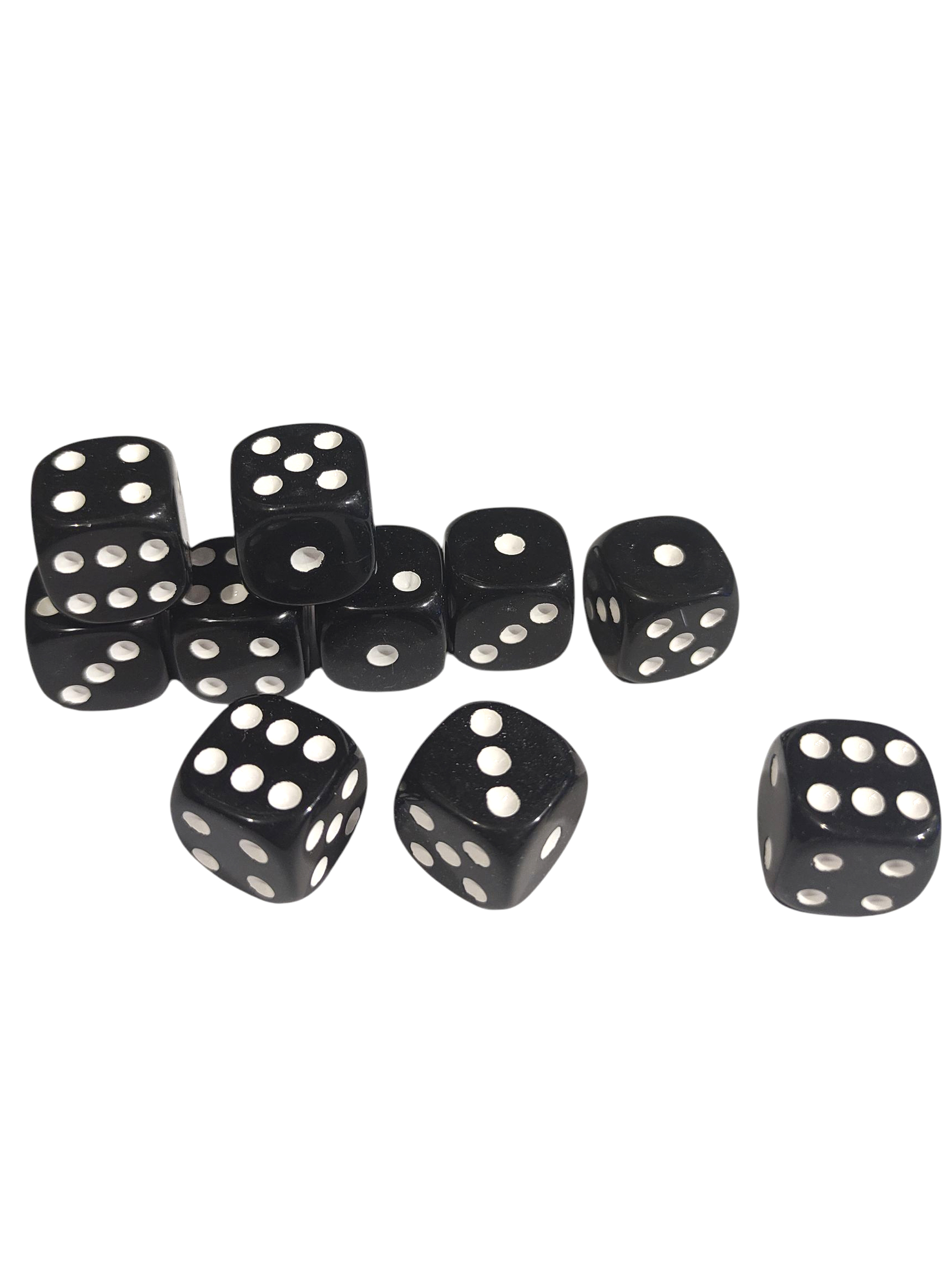 Limmy Siyah Okey Zari Renkli Masa Oyunlari Zari - 4 Adet