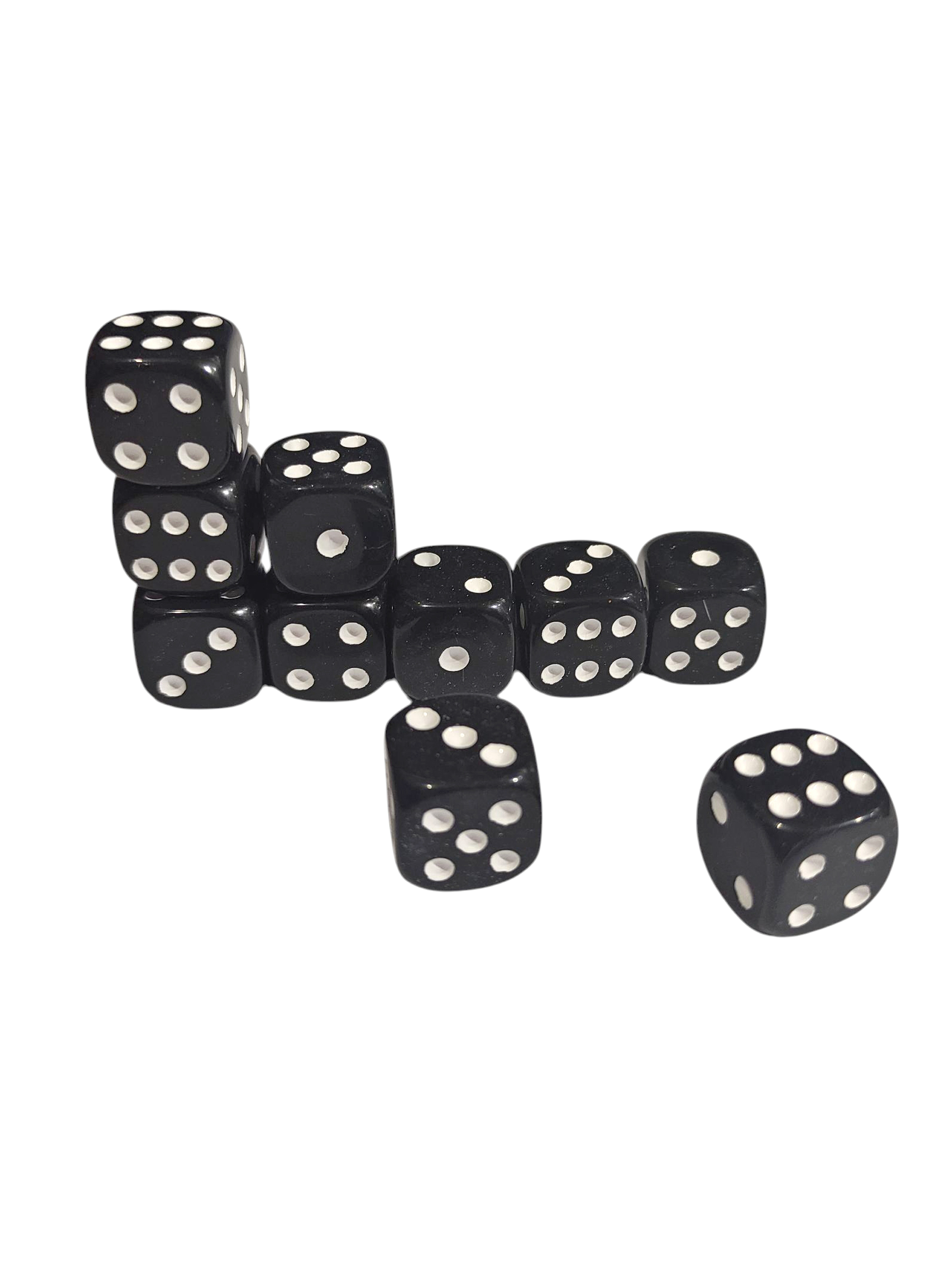 Limmy Siyah Okey Zari Renkli Masa Oyunlari Zari - 2 Adet