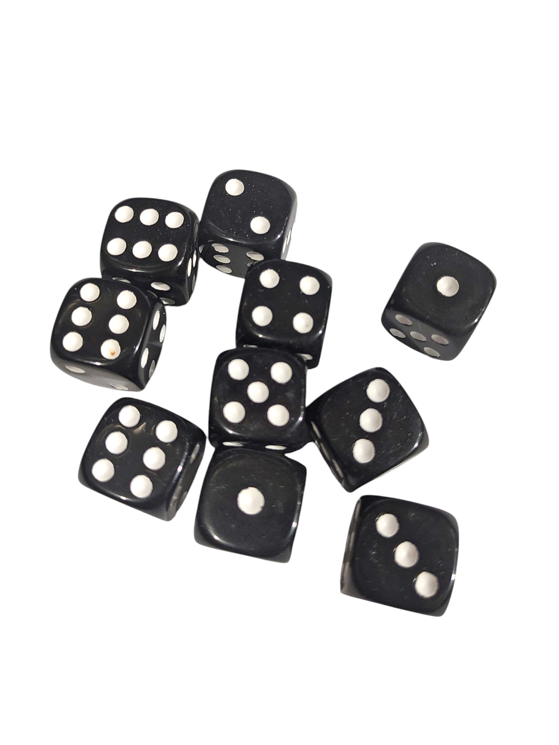 Limmy Siyah Okey Zari Renkli Masa Oyunlari Zari - 4 Adet