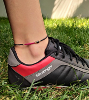 Tükkan Accessories Siyah Pembe Boncuk Hematit Deyat Halhal-Halhal67