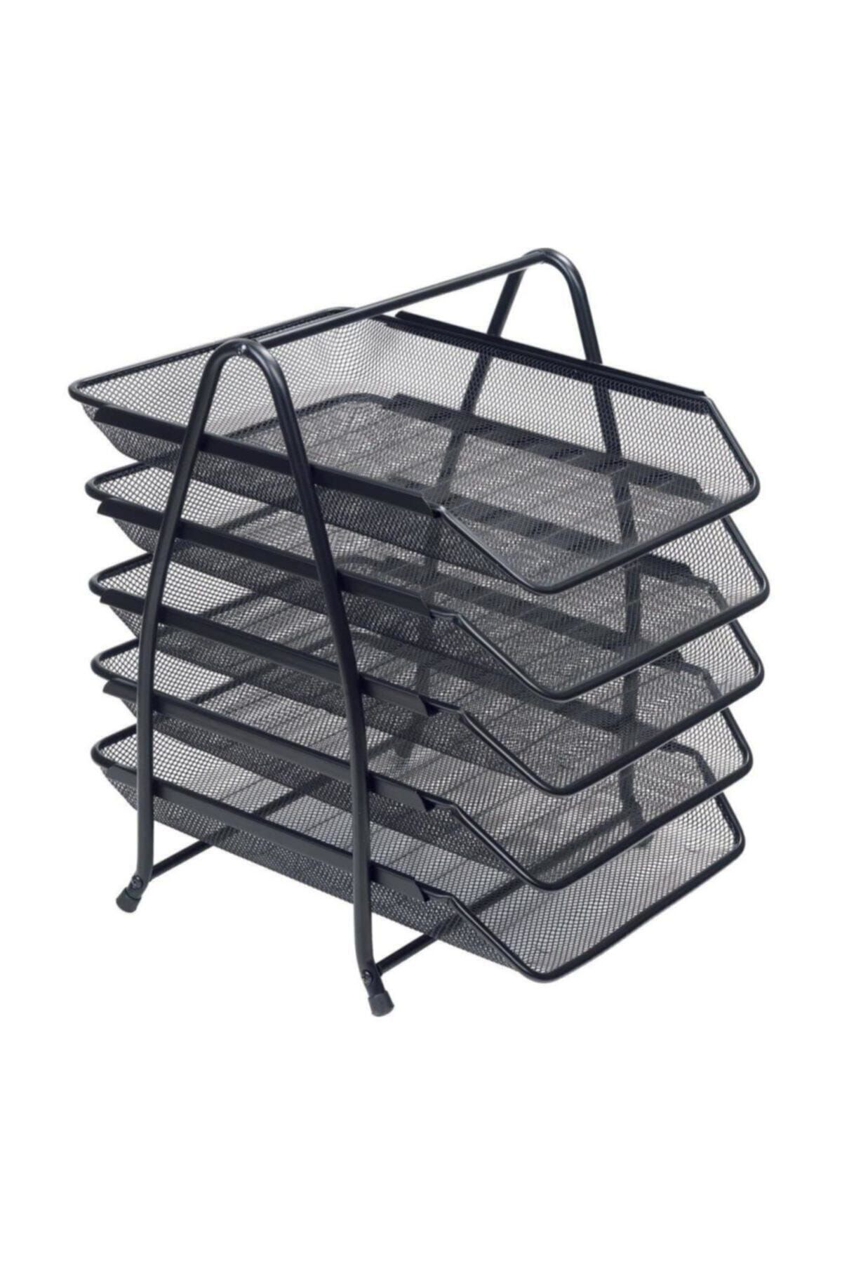 Kraf Siyah Perfore Evrak Rafi Metal 5 Katli Hbv00000jl63f