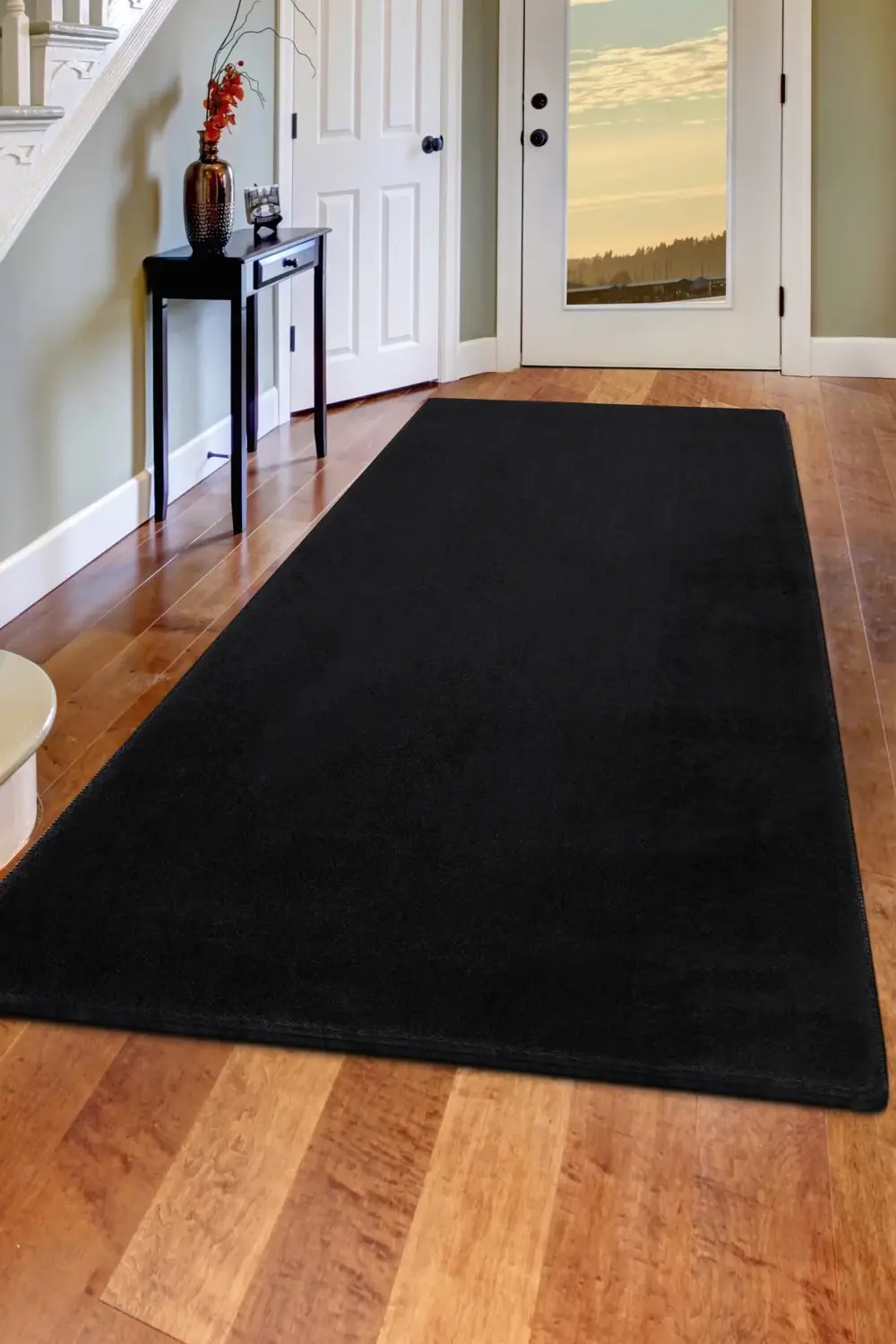 Siyah Post Peluş Dokuma Halı 4 M2 Salon Halısı 150x233 Ebat Siyah Post Peluş Dokuma Halı 4 M2 Salon Halısı 150x233 Ebat