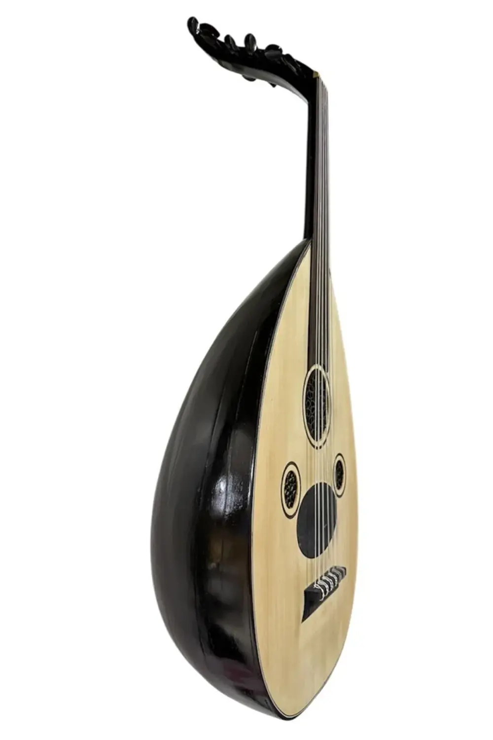 Siyah Profesyonel Ud – Set Halinde (Kılıf, Akort Cihazı, Mızrap H