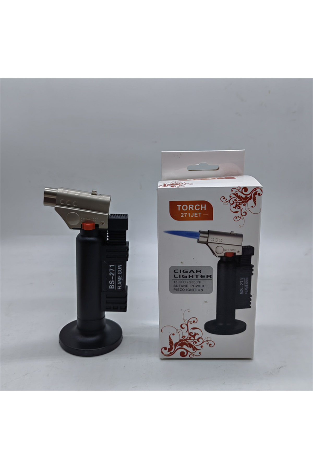 Siyah Pürmüz 2 Farklı Ateş Püskürtme Barbekü Mangal Piknik Kamp P