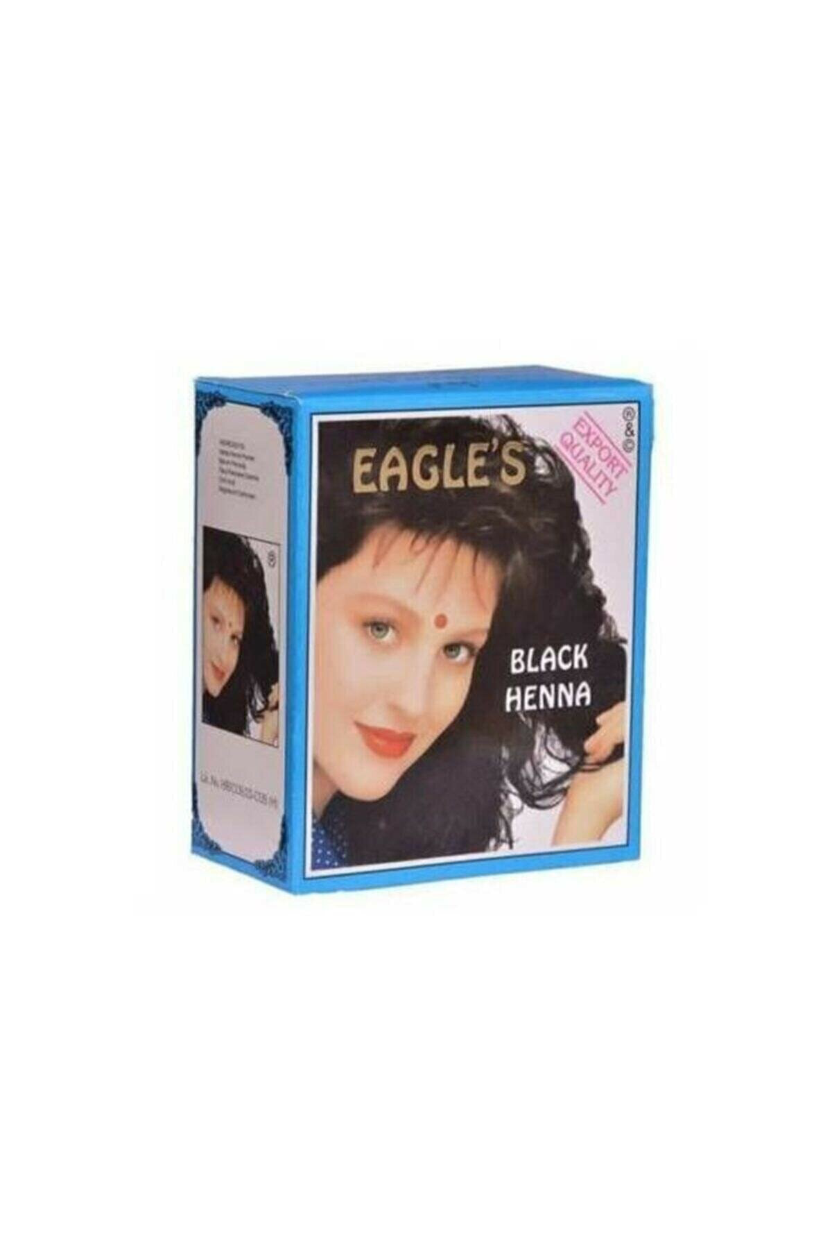 Eagle Siyah Rengi Hint Kınası 6'Lı Paket Black Henna