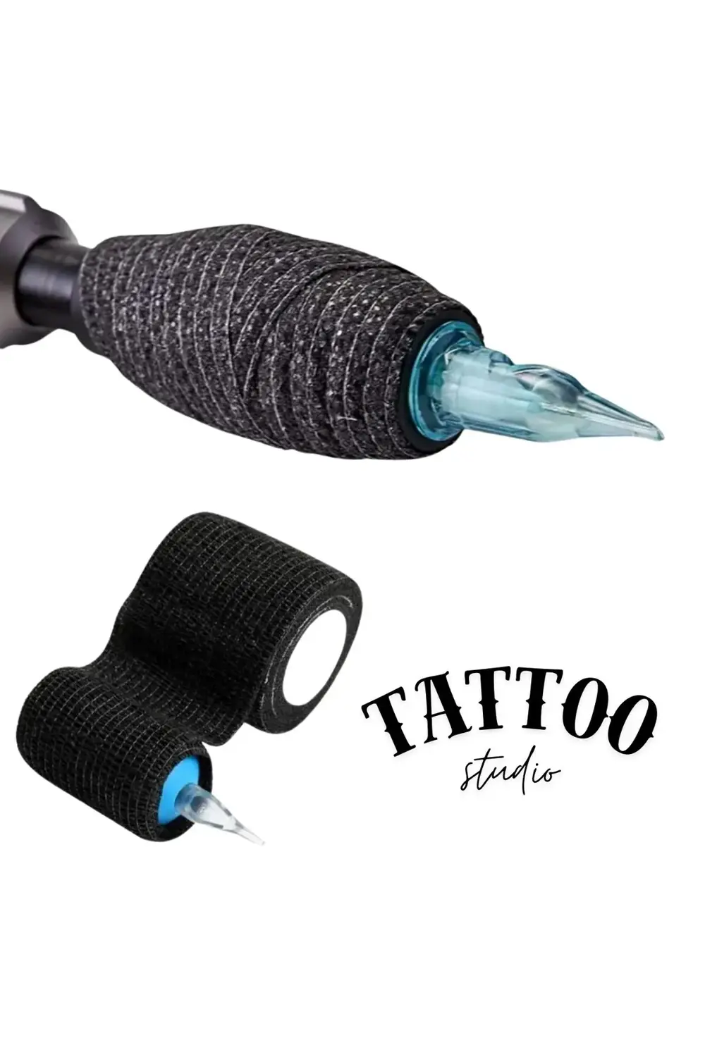 Siyah Renk Coban Bandajı Elastik Kendinden Yapışkanlı Coban Banda