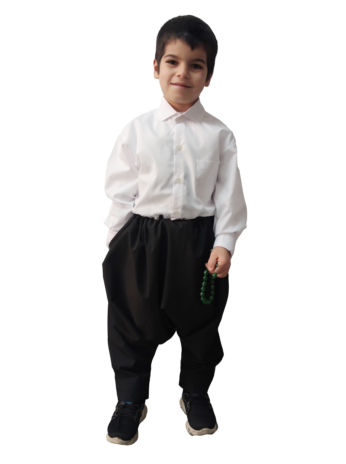 Kostüm Sarayı Siyah Renk Çocuk Şalvar