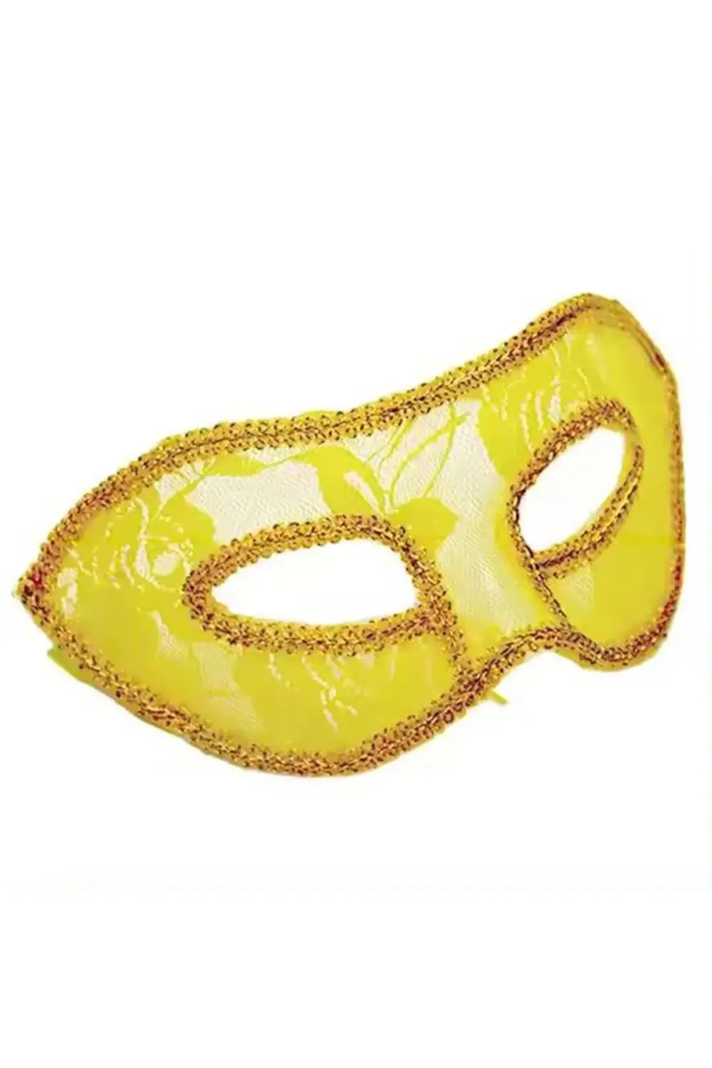 Siyah Renk Dantel Kesim Dantel İşlemeli Balo Parti Maskesi 13 No