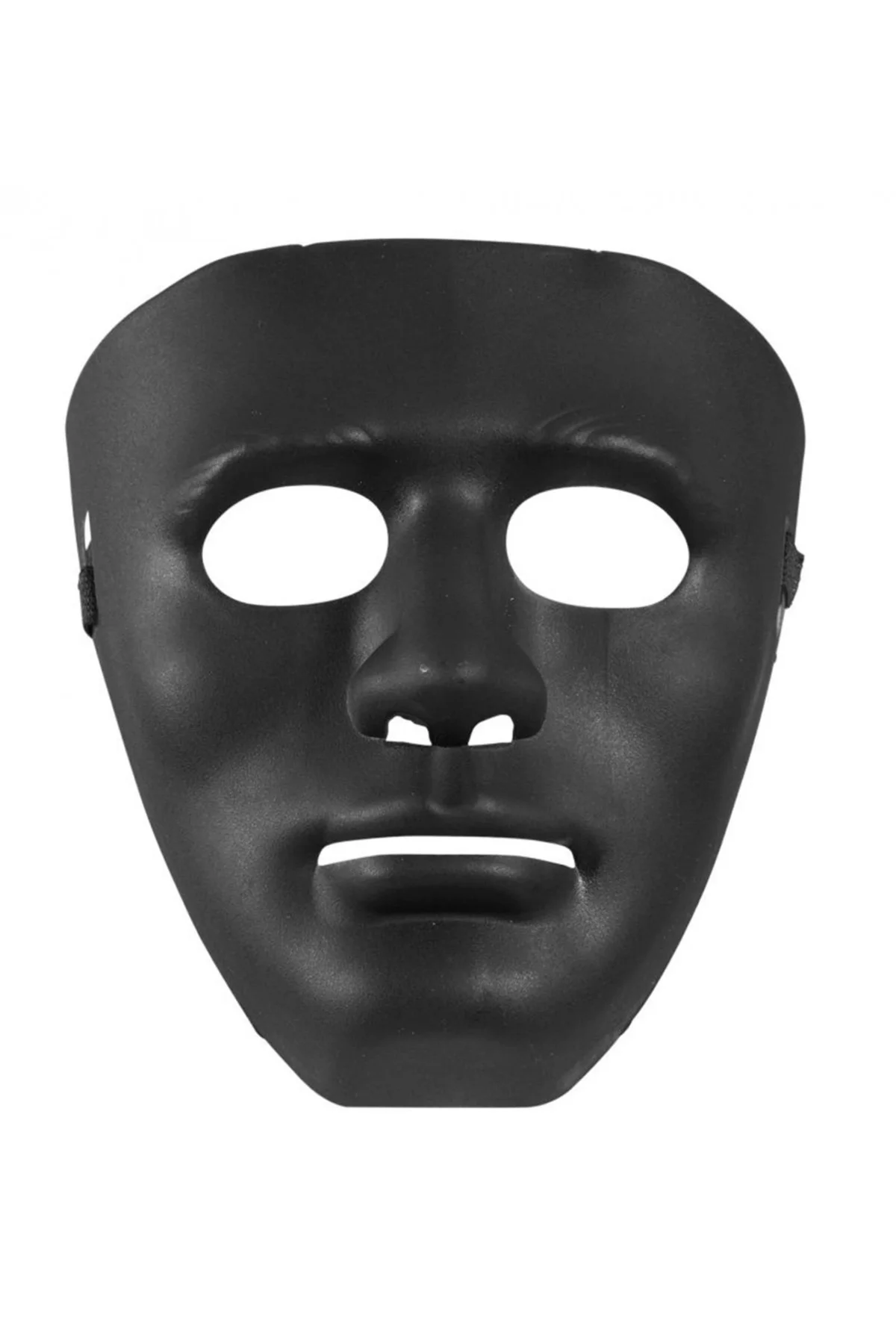 Siyah Renk Hip Hop Anonim Jabbawockeez Dans Maskesi 18X19 Cm - Görsel 3