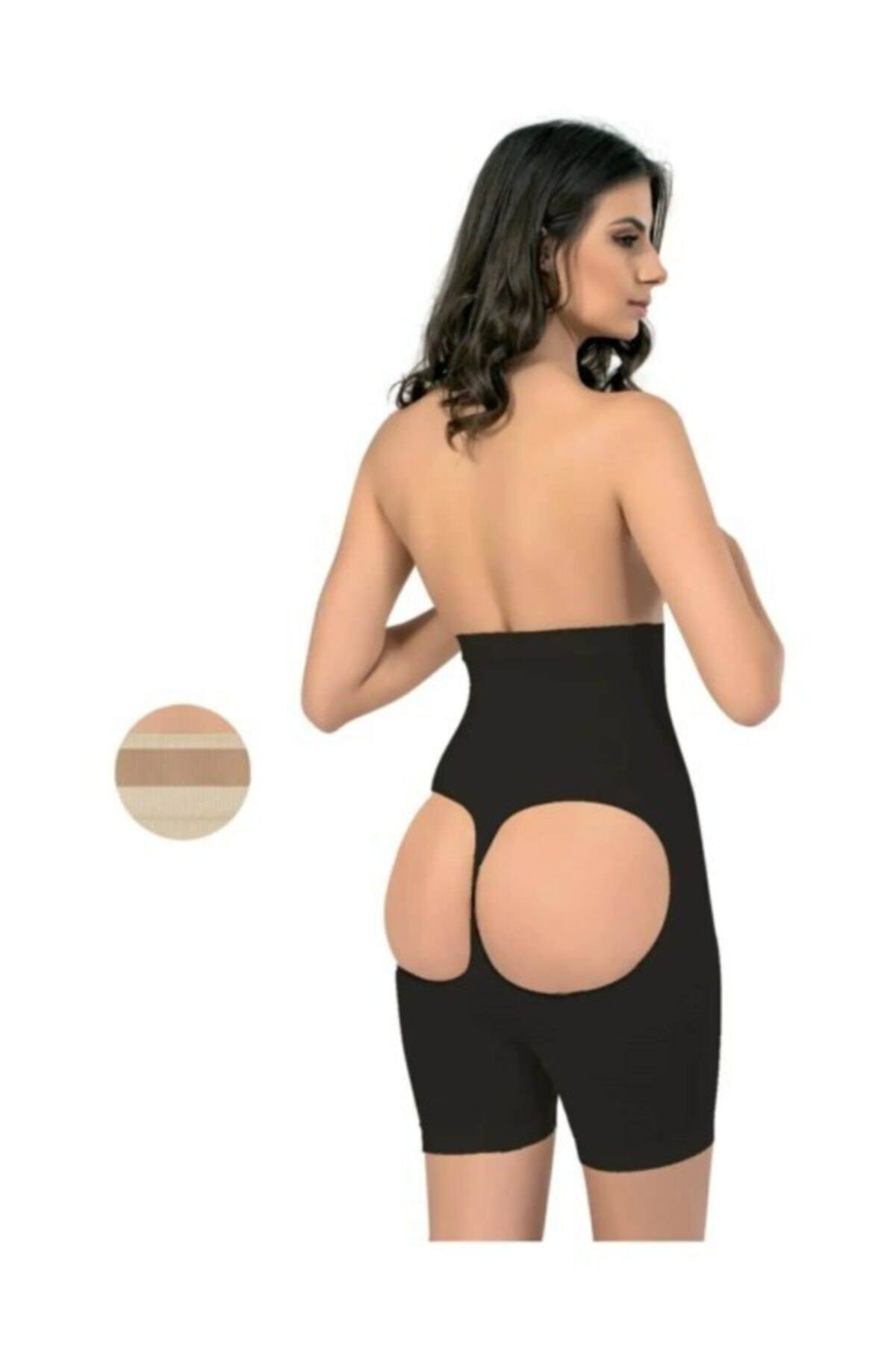 Elite Life Siyah Renk Kalça Kaldırıcı Korse