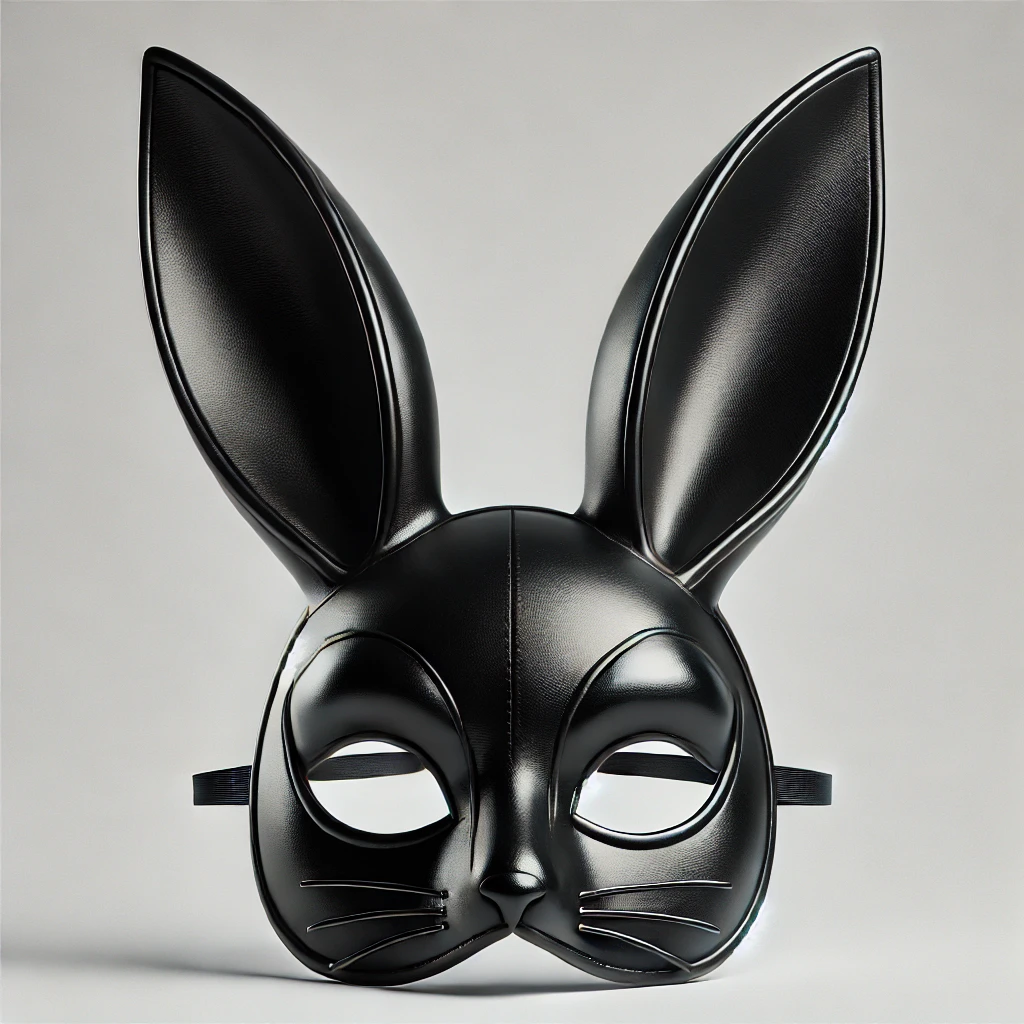 Siyah Renk Kumaş Malzemeden İmal EVA Tavşan Maskesi - Şık ve Konf Siyah Renk Kumaş Malzemeden İmal EVA Tavşan Maskesi - Şık ve Konf
