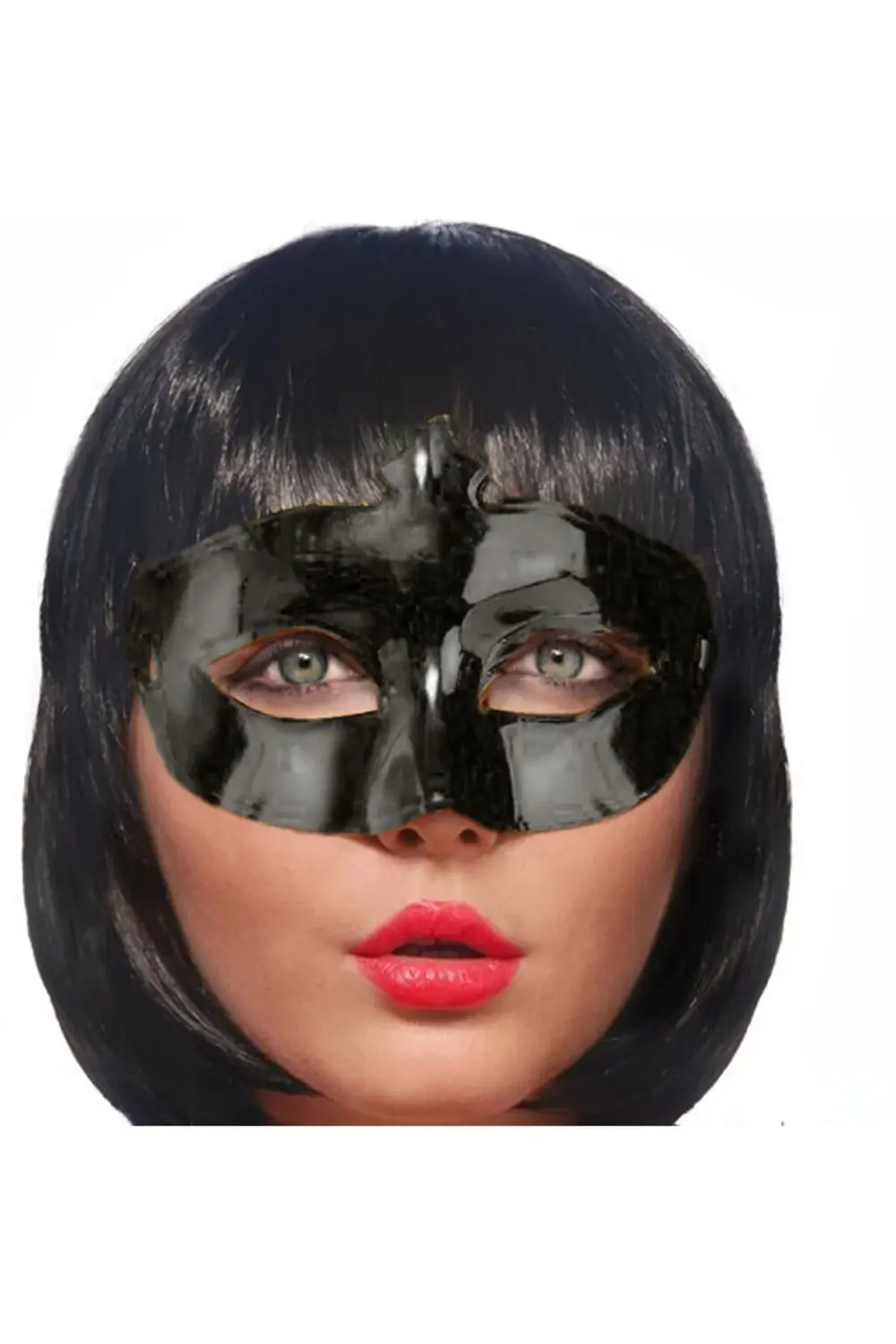 Siyah Renk Masquerade Kostüm Partisi Venedik Balo Maskesi GO50609 Siyah Renk Masquerade Kostüm Partisi Venedik Balo Maskesi GO50609