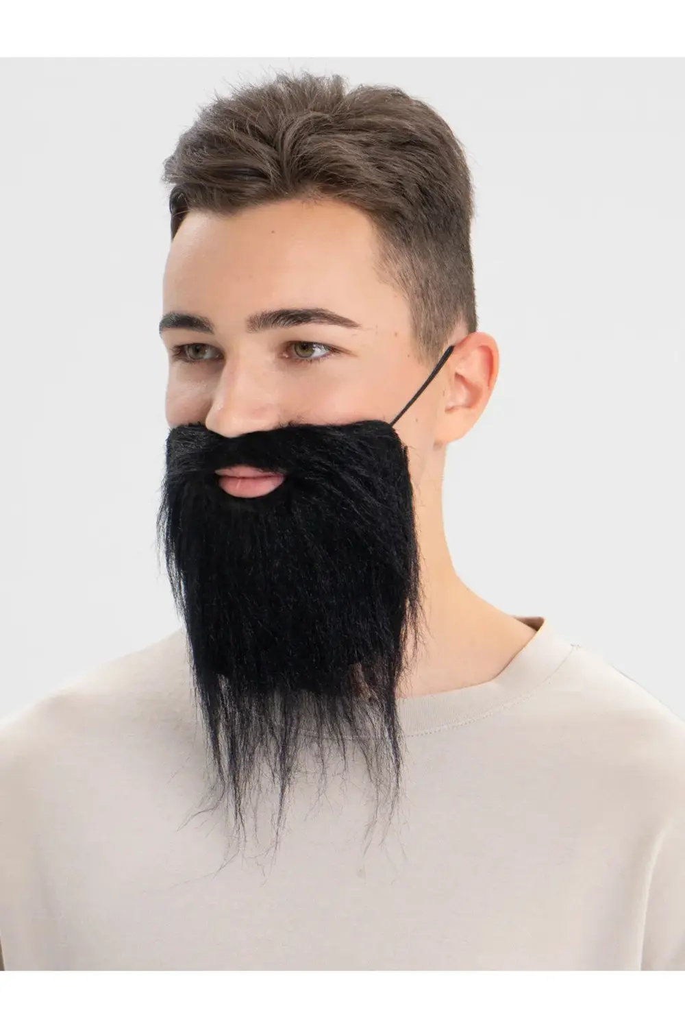 Siyah Renk Takma Sakal Bıyık Takımı GO50603856130