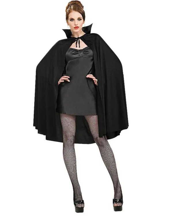 Siyah Renk Yakalı Halloween Pelerini 90 Cm Bx40 Fiyatı, Yorumları ve Özellikleri
