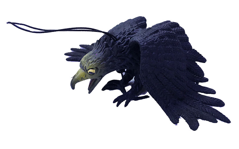 Siyah Renk Yumuşak Plastik Şaka Kartal Yarasa Anahtarlık Şaka Mal Siyah Renk Yumuşak Plastik Şaka Kartal Yarasa Anahtarlık Şaka Mal