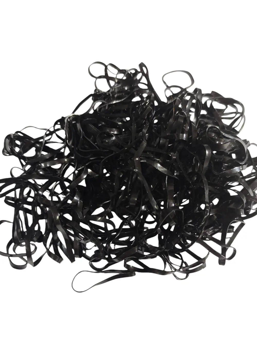 Siyah Renkli Perma Tüp Toka Saç Lastik Toka - 1 Tüp