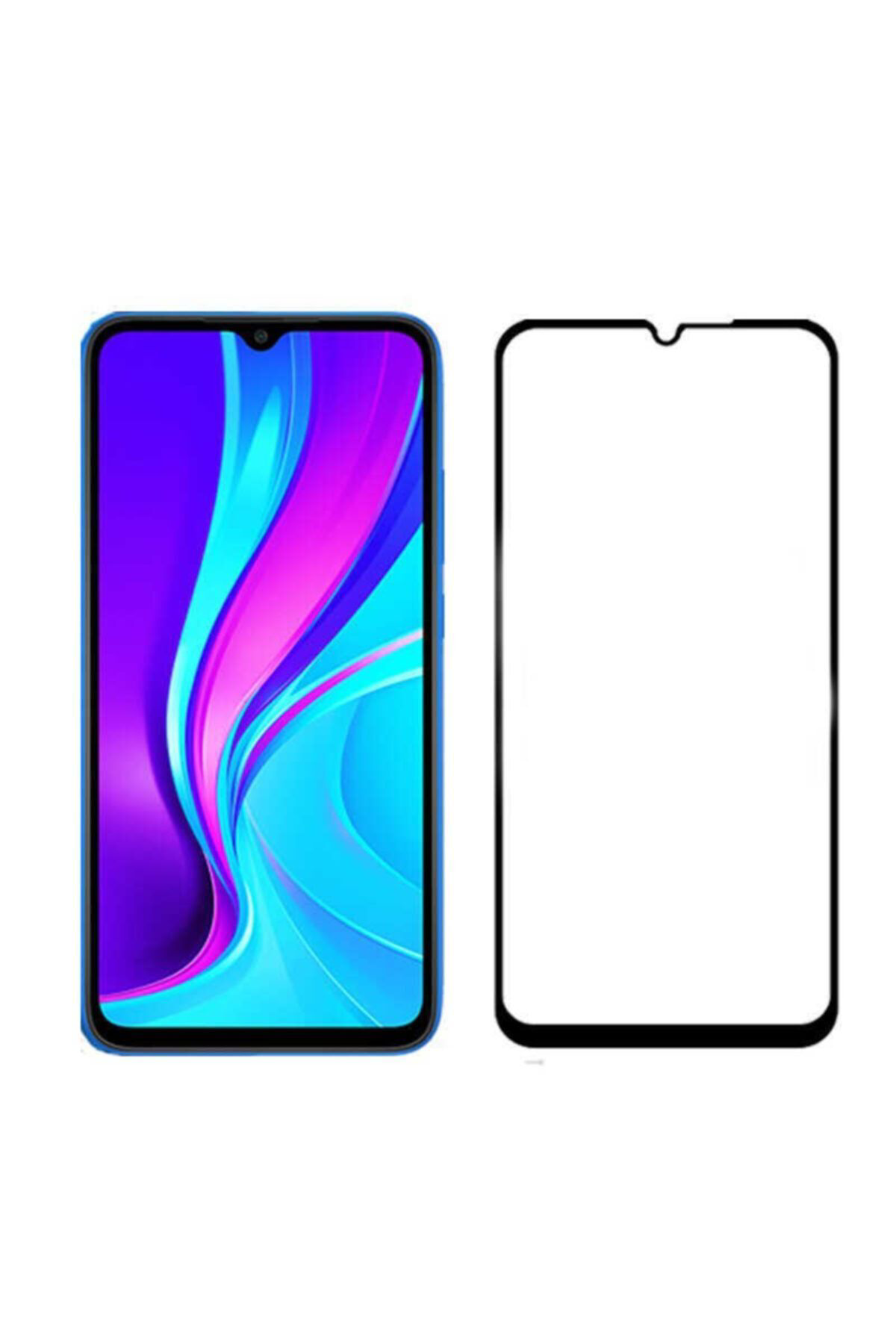 Siyah Seramik Xiaomi Redmi 9c Uyumlu Nano Ekran Koruyucu Tam Kapl