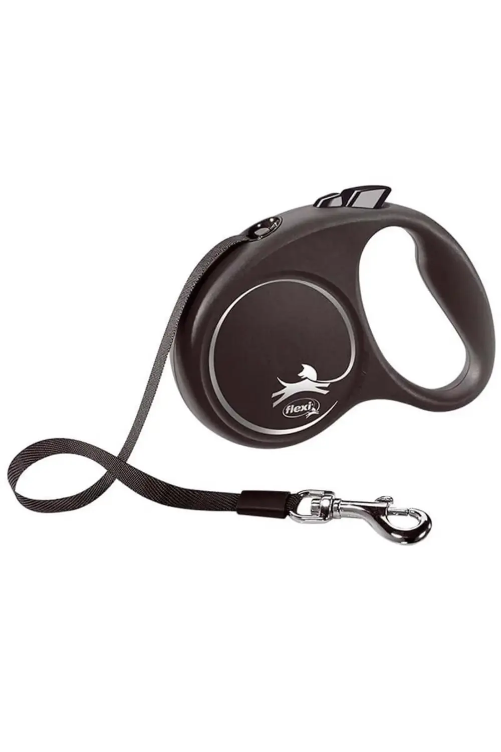 Siyah Seri Small 5 Mt Şerit Otomatik Tasma Siyah