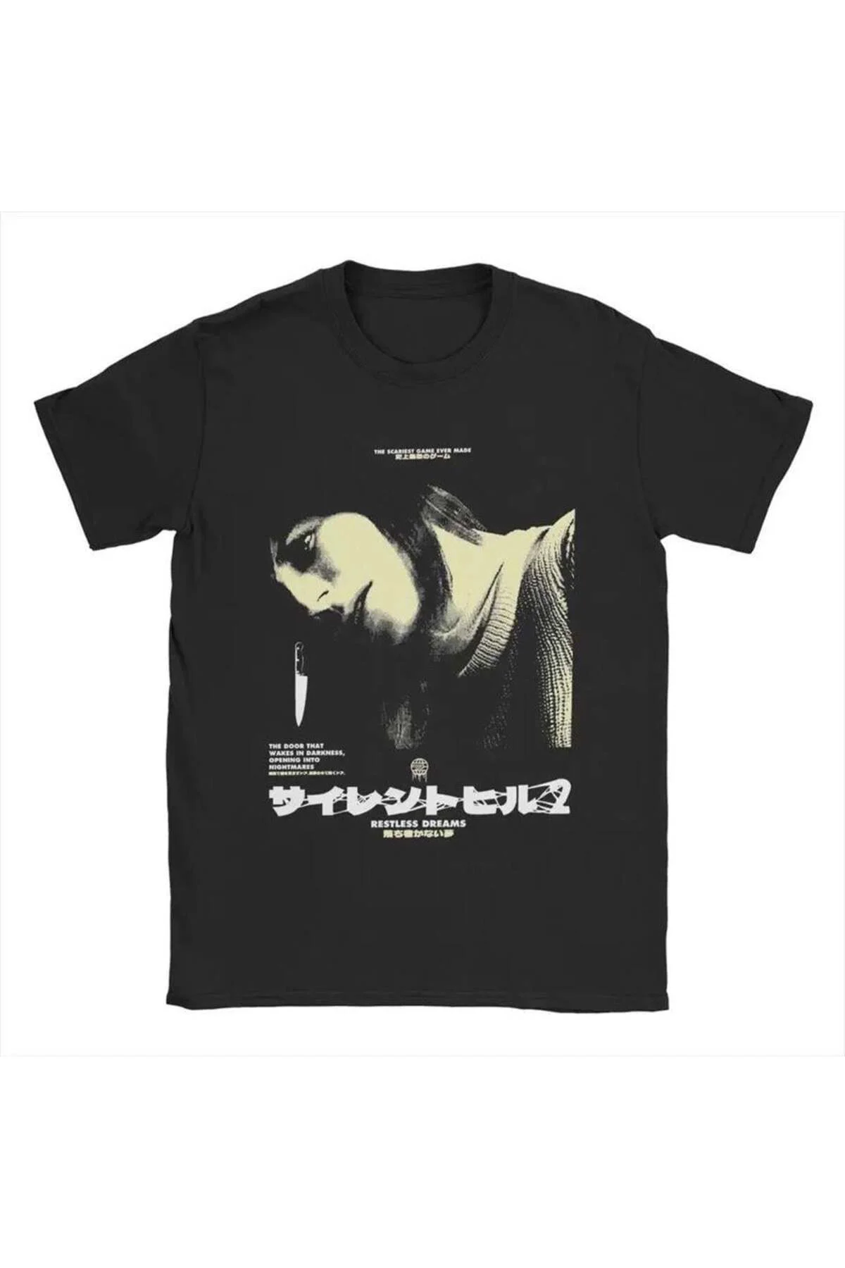 Siyah Silent Hill Angela Orosco Unisex T-Shirt